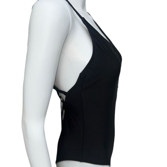 Strappy Plunge Cut-Out One Piece Swimsuit - Picture 4 of 7